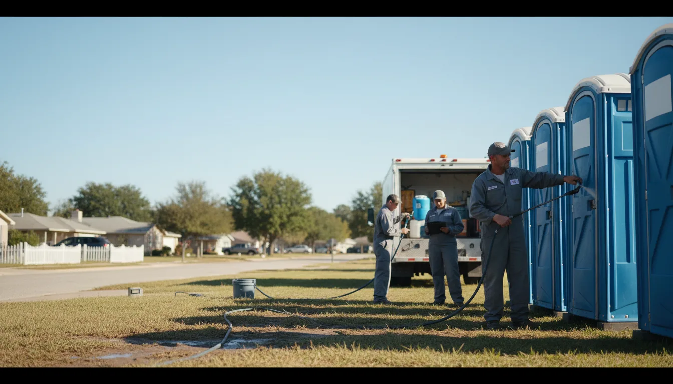 Long-Term Portable Toilet Rental in Benton, MS near me